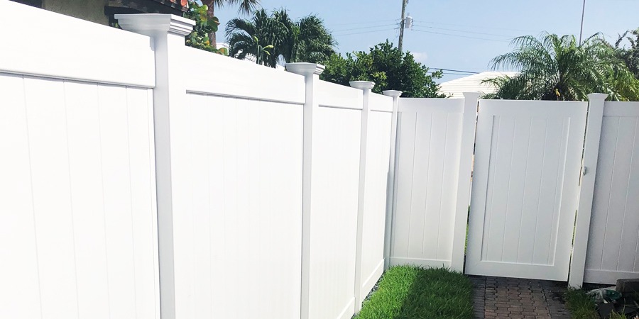Price of PVC Privacy Fence South Florida